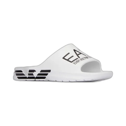 Ea7 Emporio Armani Logo Printed Slippers