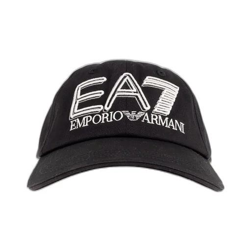 Ea7 Emporio Armani Logo Embroidered Baseball Cap