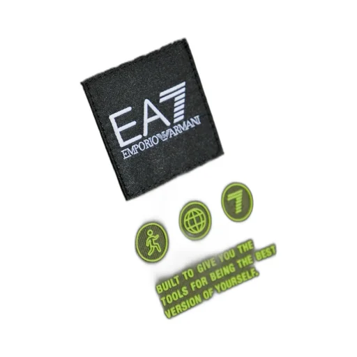 Ea7 Emporio Armani Logo Patch Crewneck T-Shirt