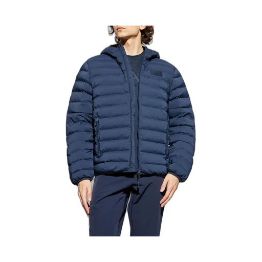 Ea7 Emporio Armani Logo Patch Zip-Up Jacket