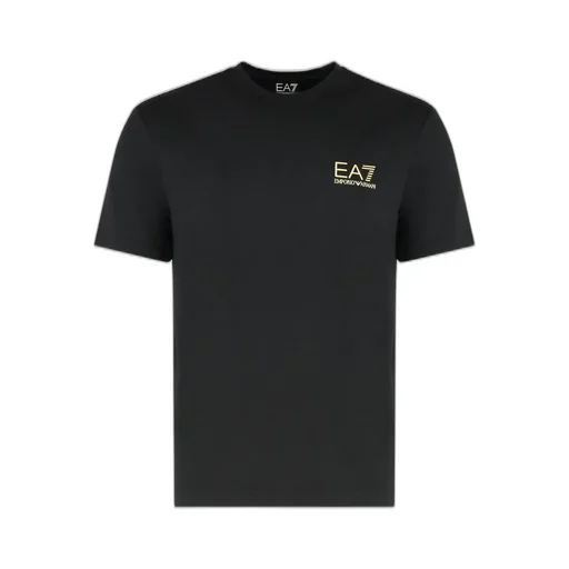 Ea7 Emporio Armani Logo Printed Crewneck T-Shirt