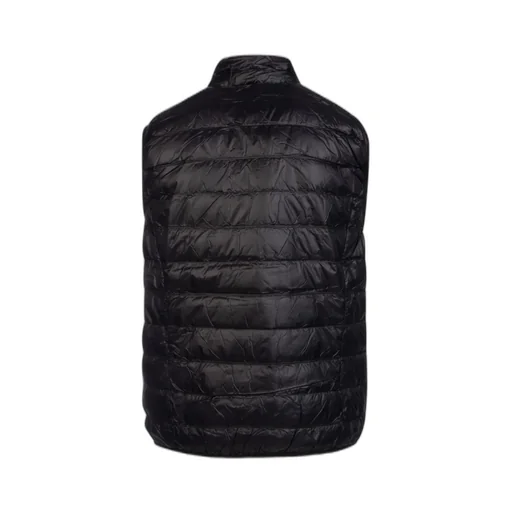 Ea7 Emporio Armani Logo Printed Zipped Gilet