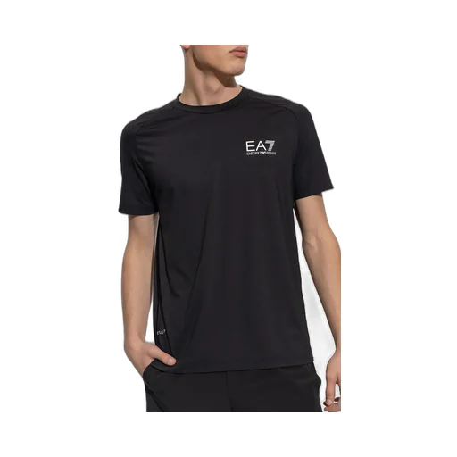 Ea7 Emporio Armani Logo-Printed Crewneck T-Shirt