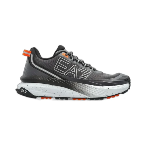Ea7 Emporio Armani Logo Printed Lace-Up Sneakers