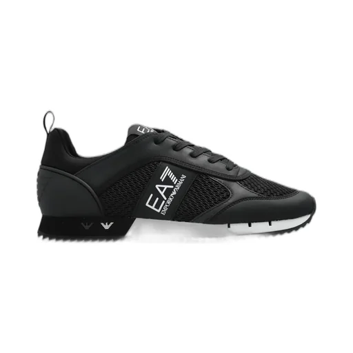Ea7 Emporio Armani Mesh Panelled Lace-Up Running Shoes