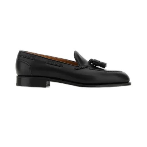 Edward Green Almond Toe Slip-On Loafers