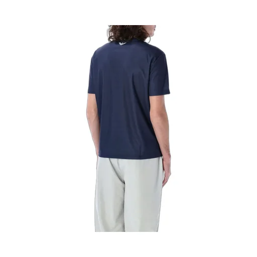 Ea7 Emporio Armani Logo Printed Crewneck T-Shirt