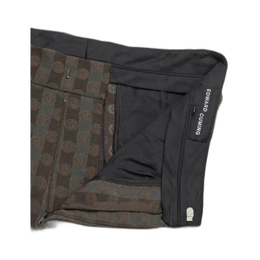 Edward Cuming Patterned Relaxed Pants