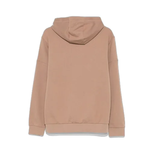 Ea7 Emporio Armani Rubberised-Logo Drawstring Hoodie