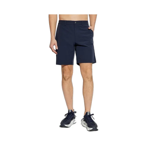 Ea7 Emporio Armani Logo Print Shorts