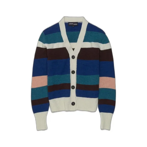 Edward Cuming Studious Striped Cardigan