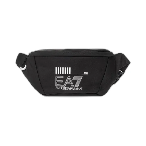 Ea7 Emporio Armani Logo-Printed Zipped Belt Bag