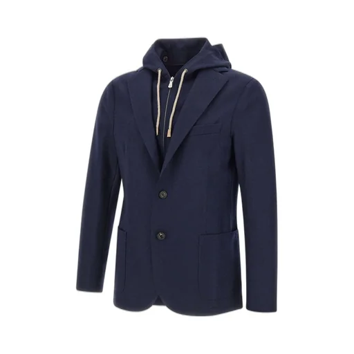 Eleventy Removable Bib Hooded Jacket