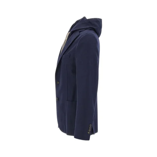 Eleventy Removable Bib Hooded Jacket