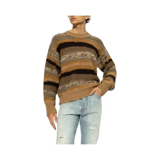 Dsquared2 Striped Pattern Knitted Jumper