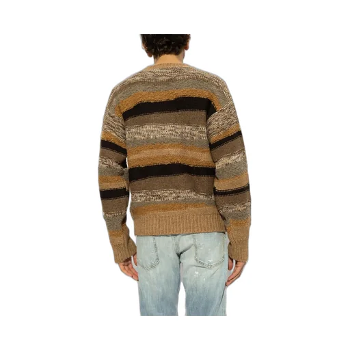 Dsquared2 Striped Pattern Knitted Jumper