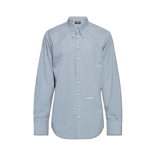 Dsquared2 Plaid Button-Up Shirt