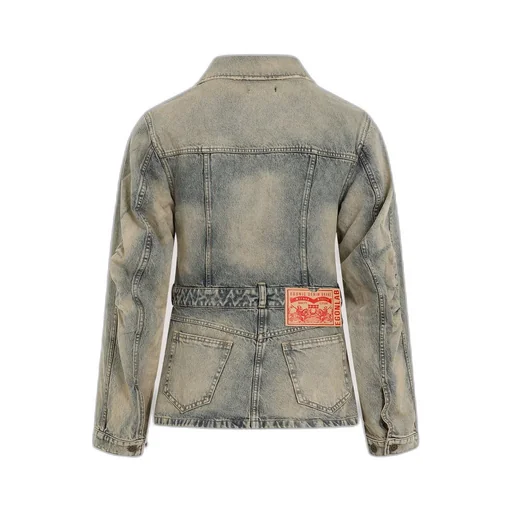 Egonlab Belted Denim Jacket