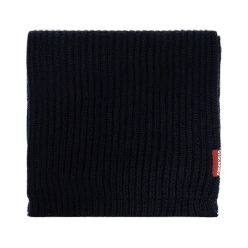 Dsquared2 Logo Patch Scarf-Beanie Set