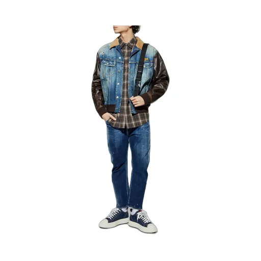 Dsquared2 Logo Printed Checked Shirt