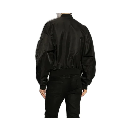 Dsquared2 Logo Printed Zipped Bomber Jacket