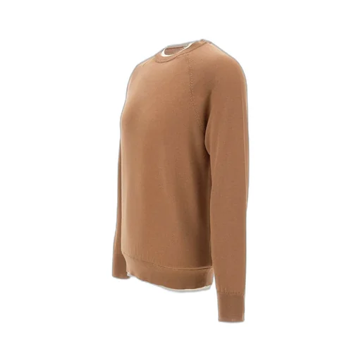 Eleventy Platinum Ribbed Crew Neck Sweater