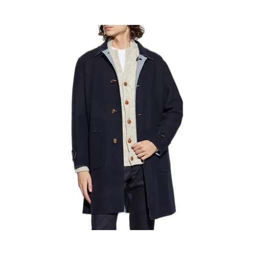 Eleventy Double-Sided Reversible Coat