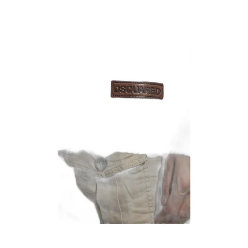Dsquared2 High Neck Logo Patch Distressed Jumper