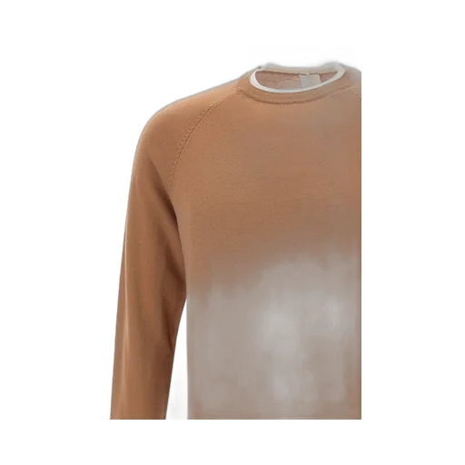 Eleventy Platinum Ribbed Crew Neck Sweater