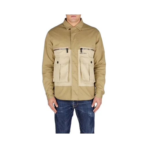 Dsquared2 Logo Plaque Flap-Pocket Jacket