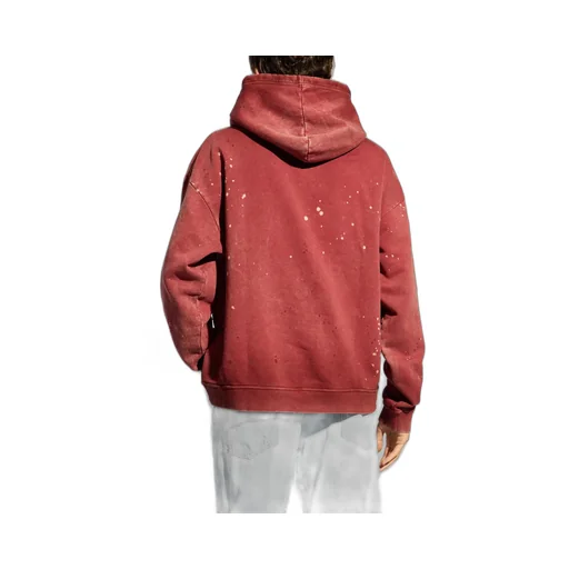 Dsquared2 Paint Splatter Detailed Drawstring Hoodie