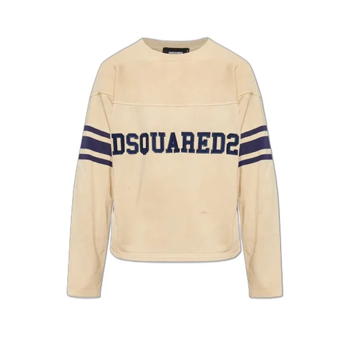Dsquared2 Logo-Embroidered Crewneck Jumper