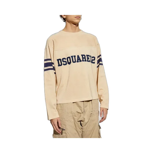 Dsquared2 Logo-Embroidered Crewneck Jumper