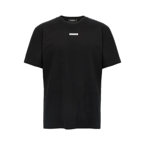 Dsquared2 Logo Plaque Crewneck T-Shirt