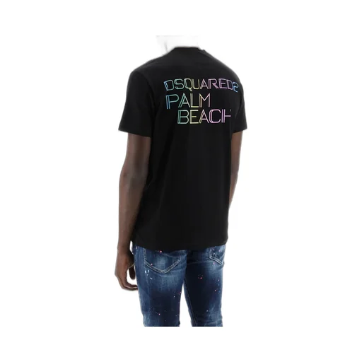Dsquared2 Logo Printed Crewneck T-Shirt
