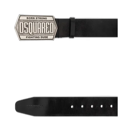 Dsquared2 Logo Plaque Buckle Belt