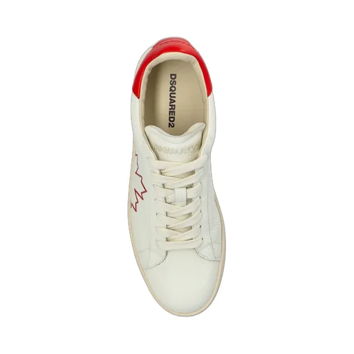 Dsquared2 Leaf Printed Low-Top Sneakers