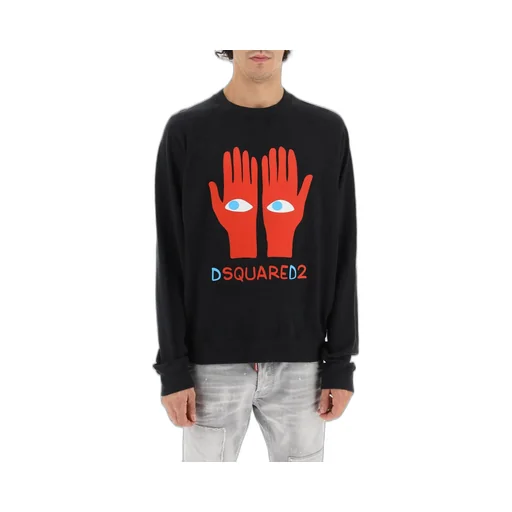 Dsquared2 Logo Printed Long-Sleeved Sweatshirt