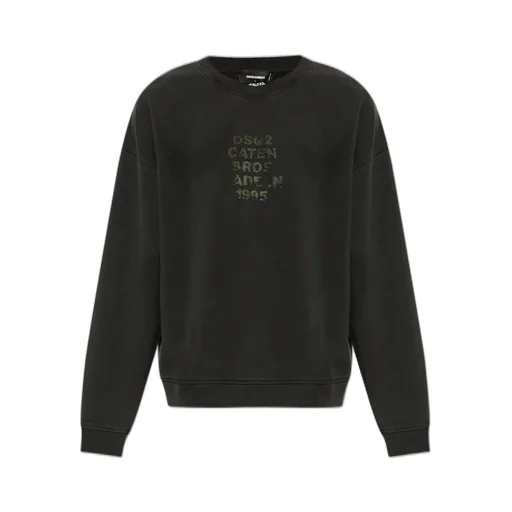 Dsquared2 Logo Printed Crewneck Sweatshirt