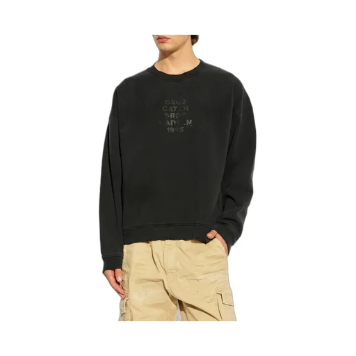 Dsquared2 Logo Printed Crewneck Sweatshirt
