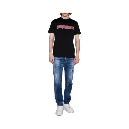 Dsquared2 Logo Printed Crewneck T-Shirt