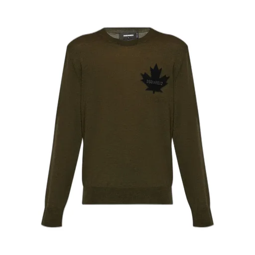 Dsquared2 Logo Detailed Sleeved Sweater