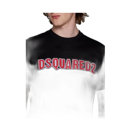 Dsquared2 Logo Printed Crewneck T-Shirt