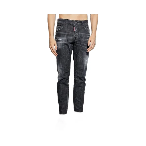 Dsquared2 Skater Distressed Staright-Leg Jeans