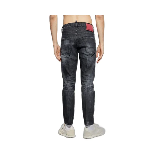 Dsquared2 Skater Distressed Staright-Leg Jeans