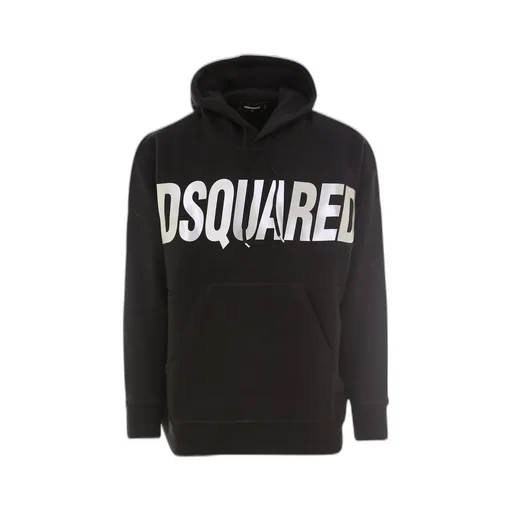 Dsquared2 Logo Printed Drawstring Hoodie