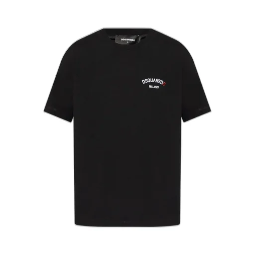 Dsquared2 Logo-Embroidered Crewneck T-Shirt