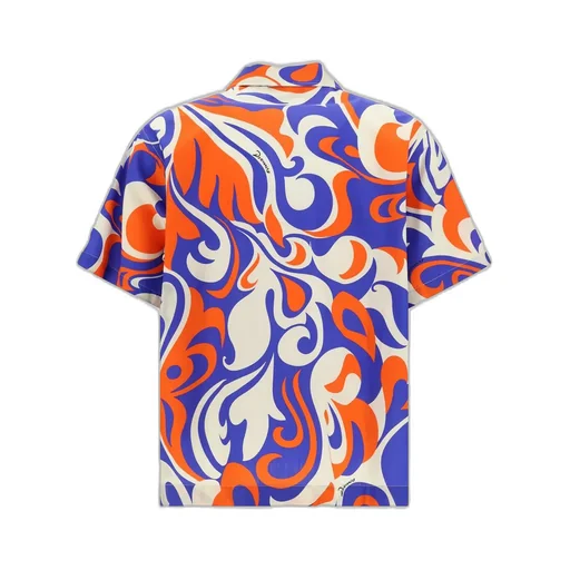 Dsquared2 Abstract Print Short-Sleeved Shirt