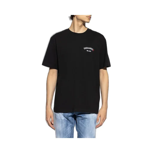 Dsquared2 Logo-Embroidered Crewneck T-Shirt