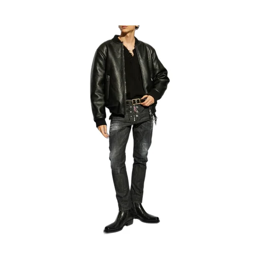Dsquared2 Low-Rise Distressed Slim-Fit Jeans